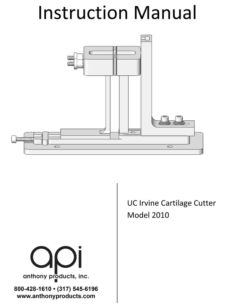 API 2010 instruction manual
