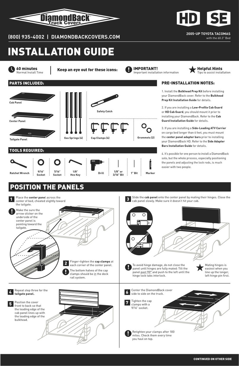 Diamondback HD User manual