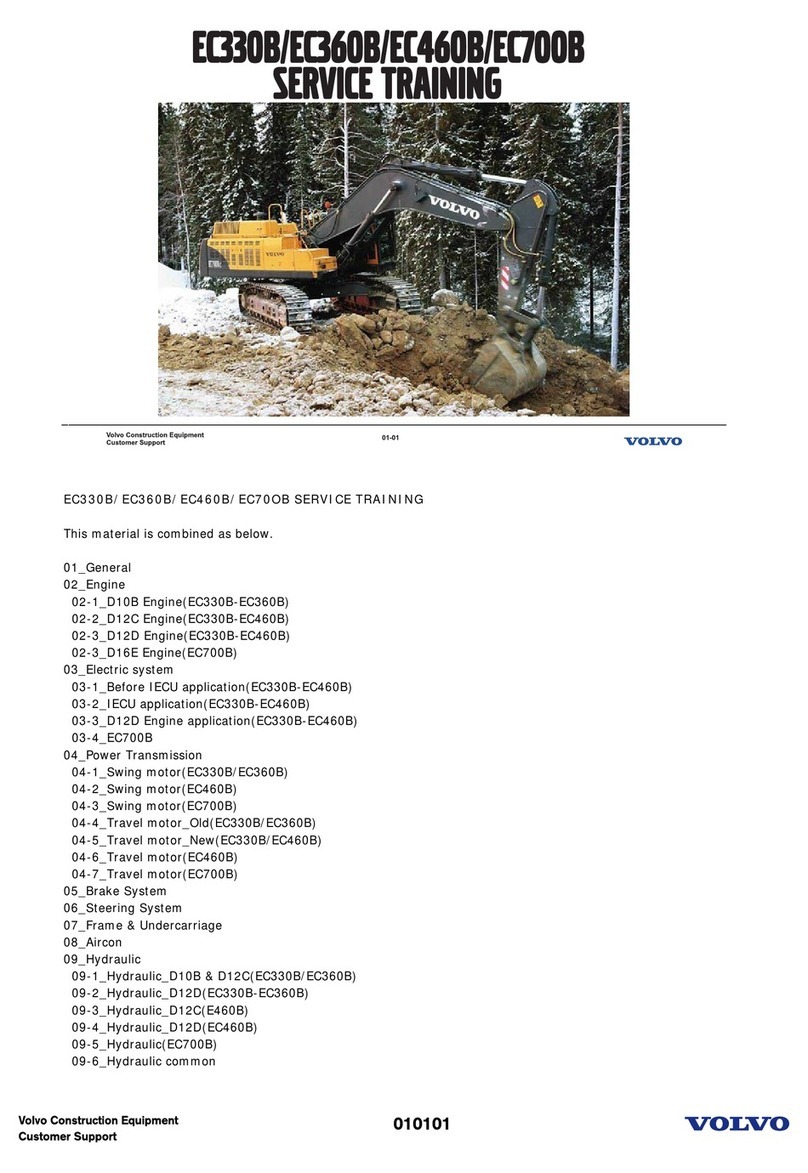 Volvo EC330B Service training