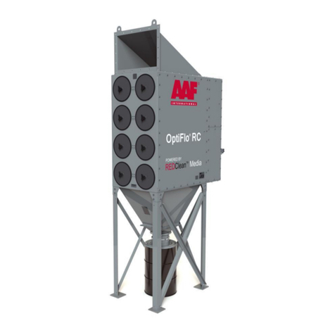 AAF OptiFlo RC Series Installation, operation and maintenance manual AAF OptiFlo RC Series Installation, operation and maintenance manual