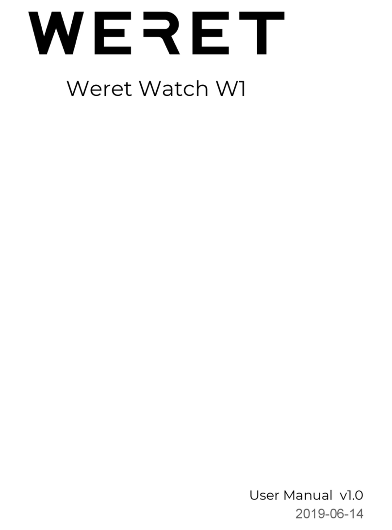 Weret W1 user manual