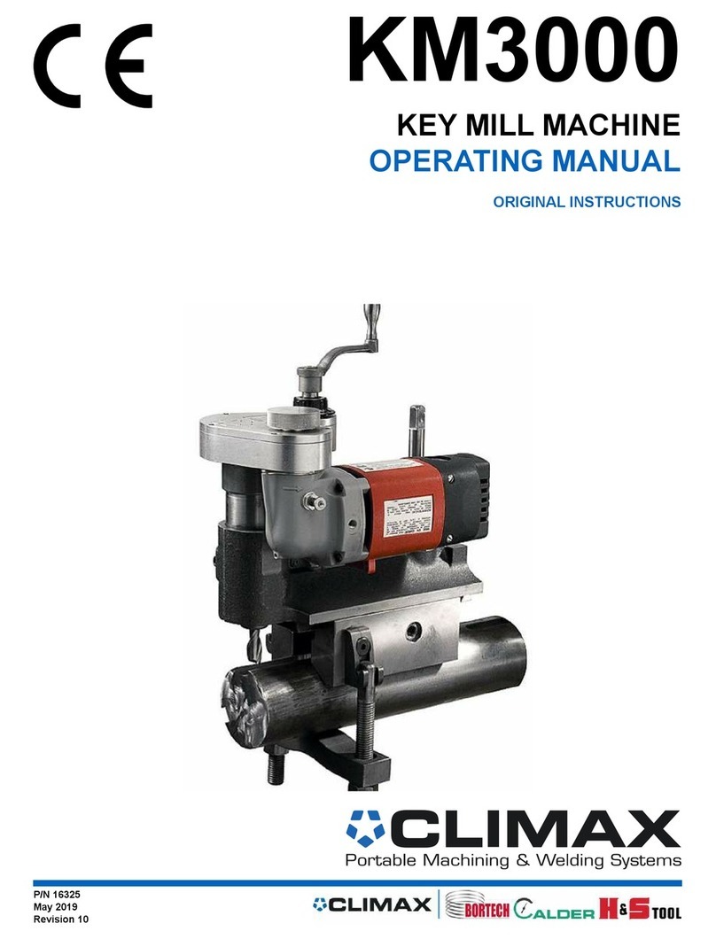 Climax KM3000 operating manual