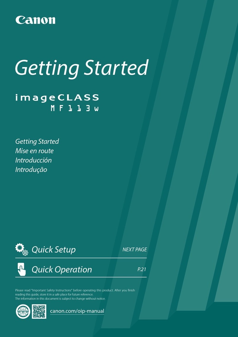 Canon imageCLASS MF113w User manual