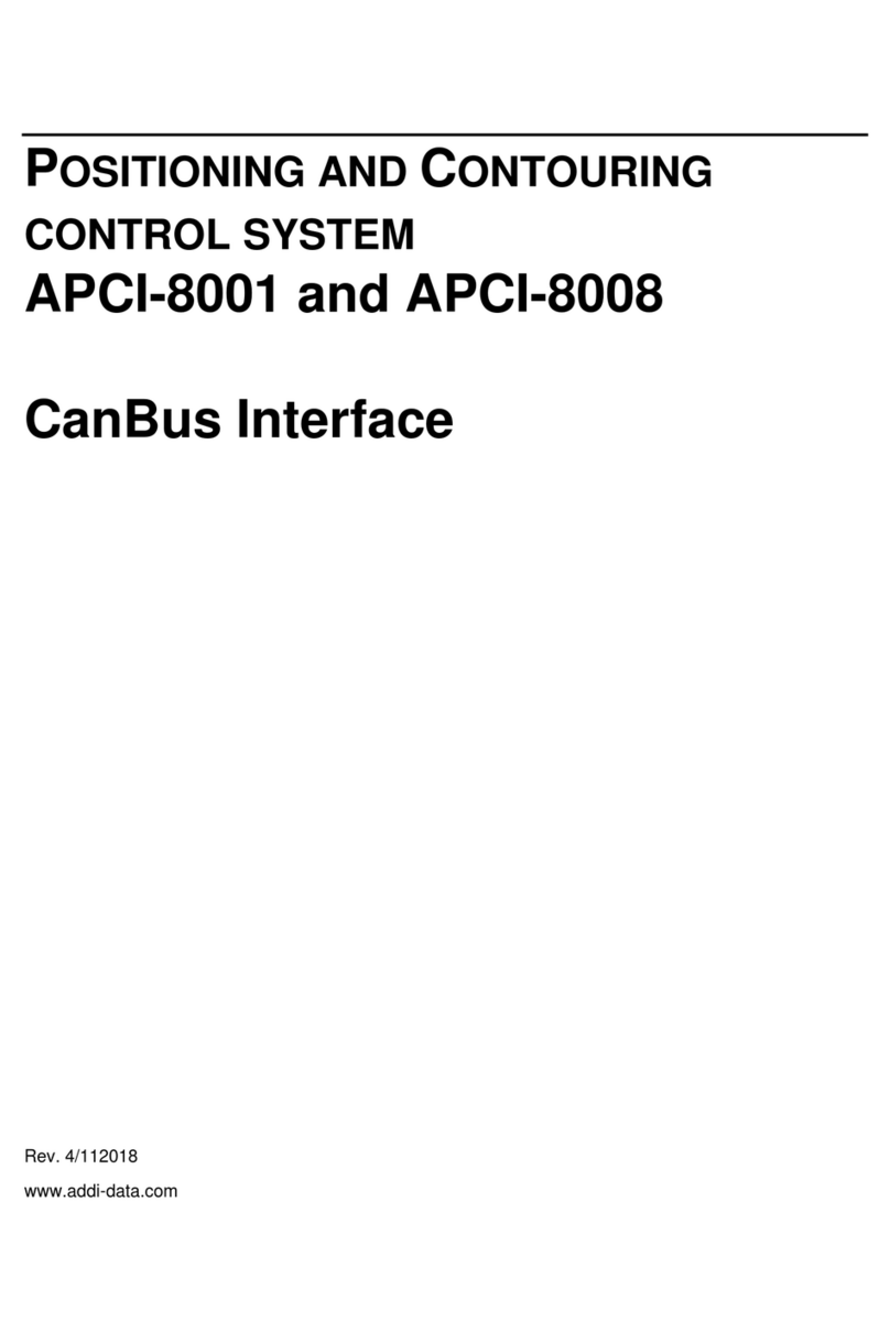 Addi-Data APCI-8001 manual