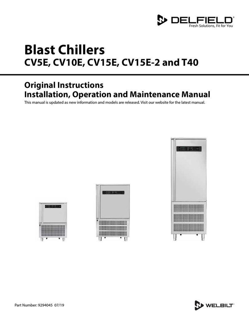Welbilt Delfield CV5E User manual