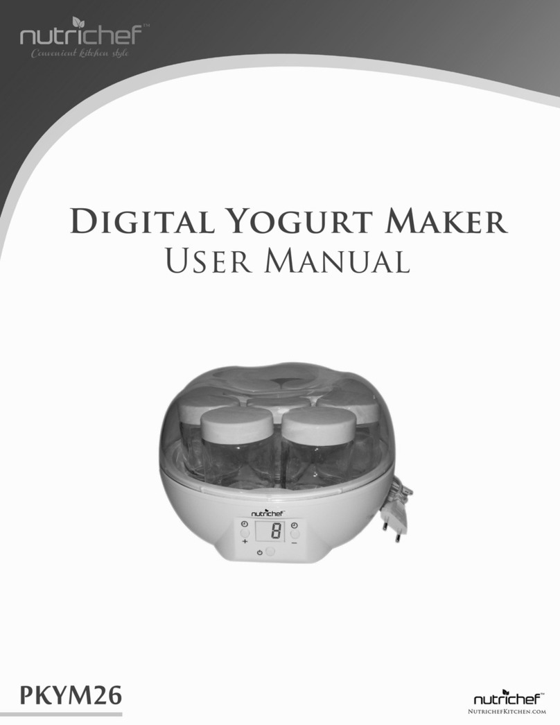 NUTRICHEF PKYM26 user manual