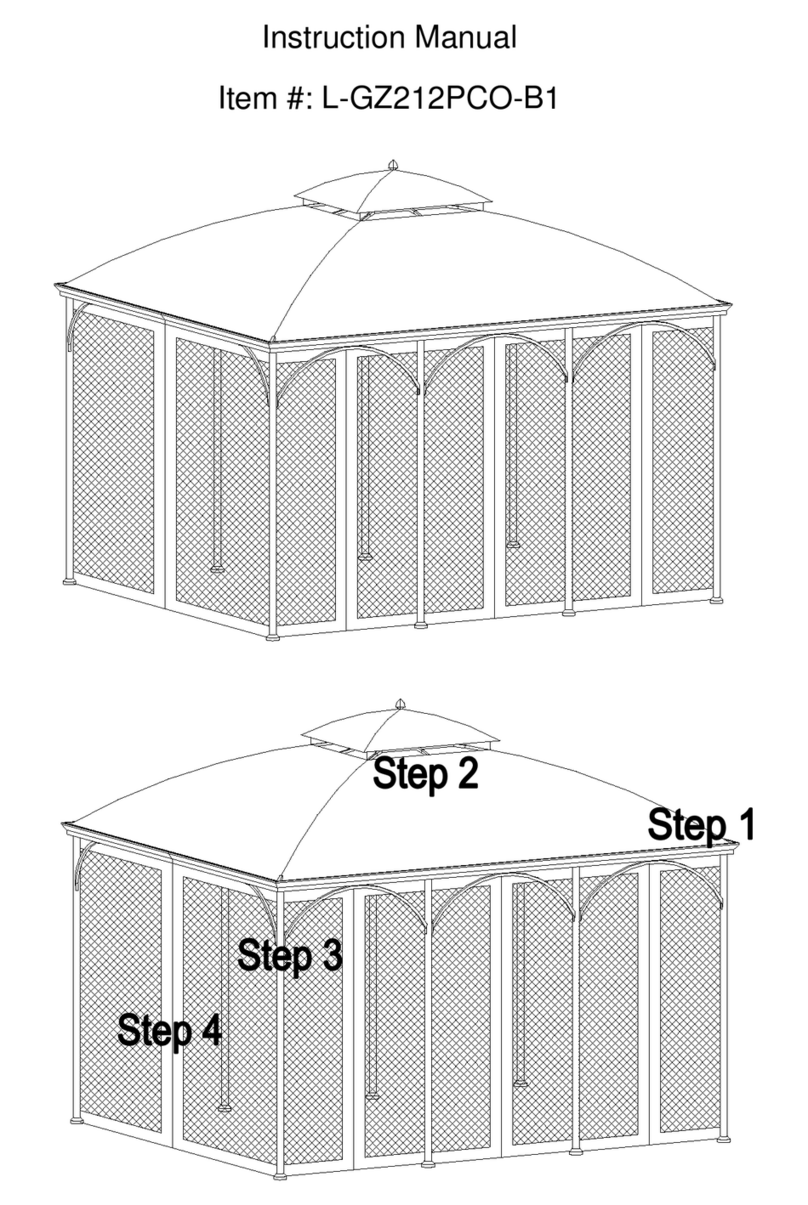 Sunjoy L-GZ212PCO-B1 instruction manual Sunjoy L-GZ212PCO-B1 instruction manual