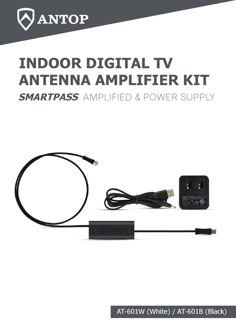 Antop AT-601W Installation instructions manual