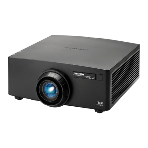 Christie GS Series User manual