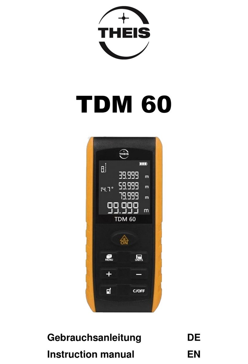 THEIS TDM 60 User manual