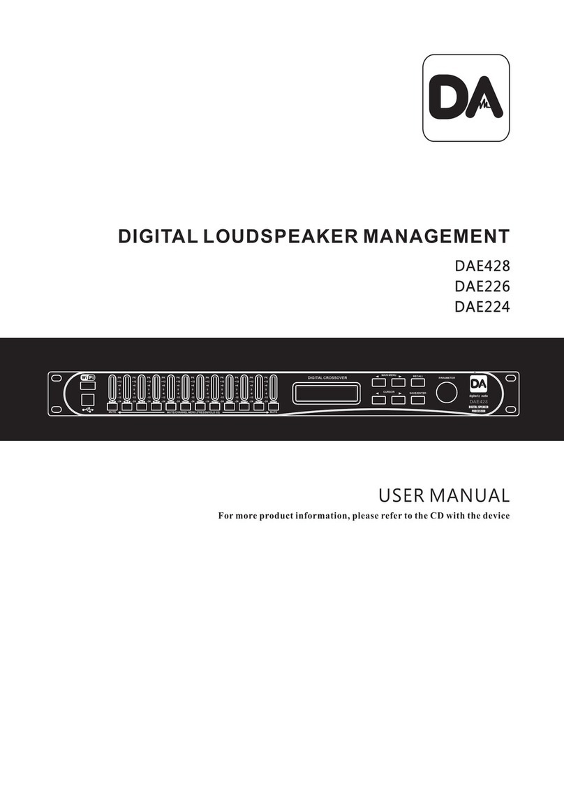 Digihertz Audio DAE428 user manual