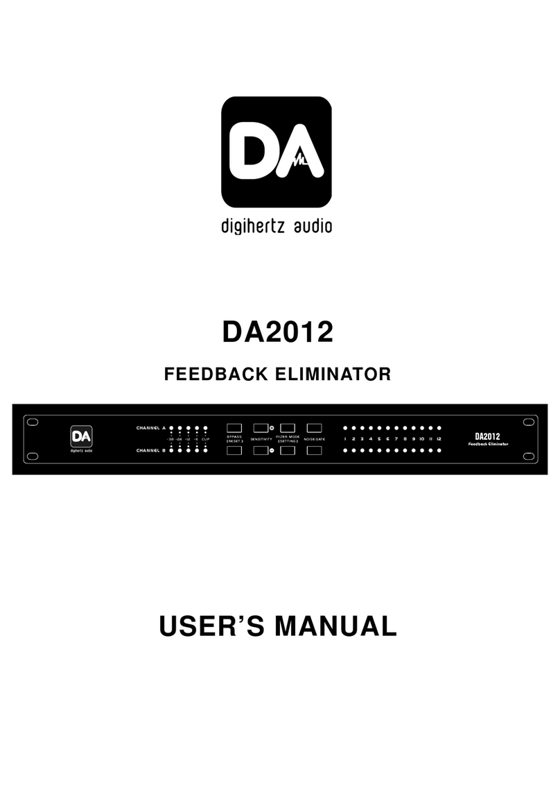 Digihertz Audio DA2012 user manual