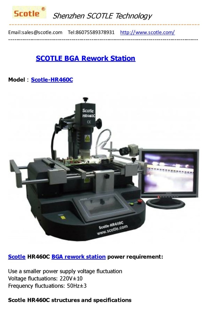 SCOTLE Scotle-HR460C manual