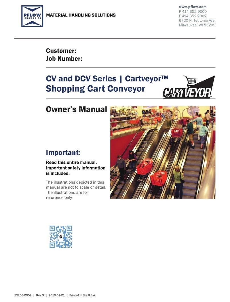 PFlow Industries Cartveyor CV Series owner's manual