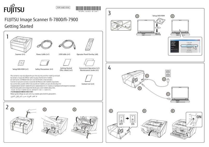 Fujitsu fi-7800 User manual