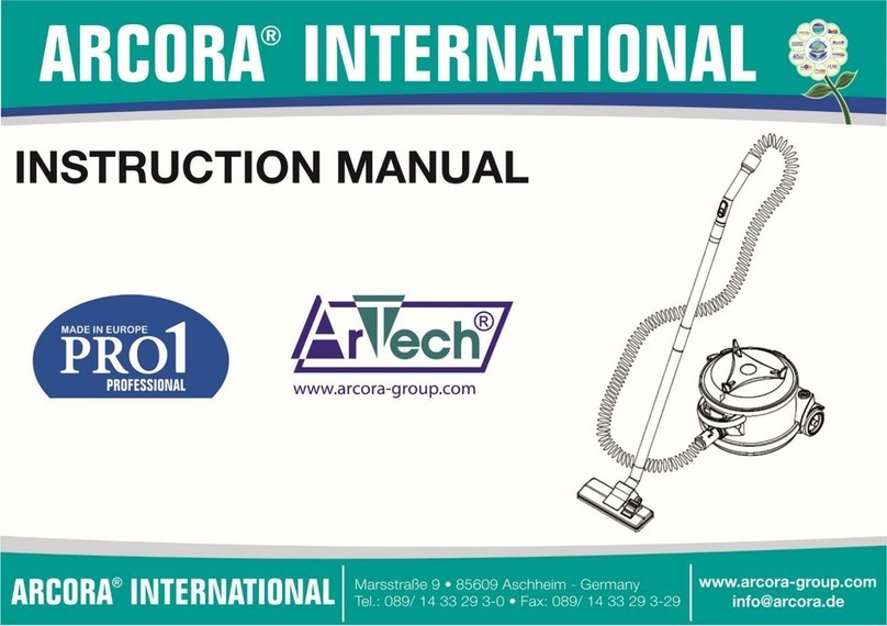 Arcora International ArTech PRO1.1 instruction manual