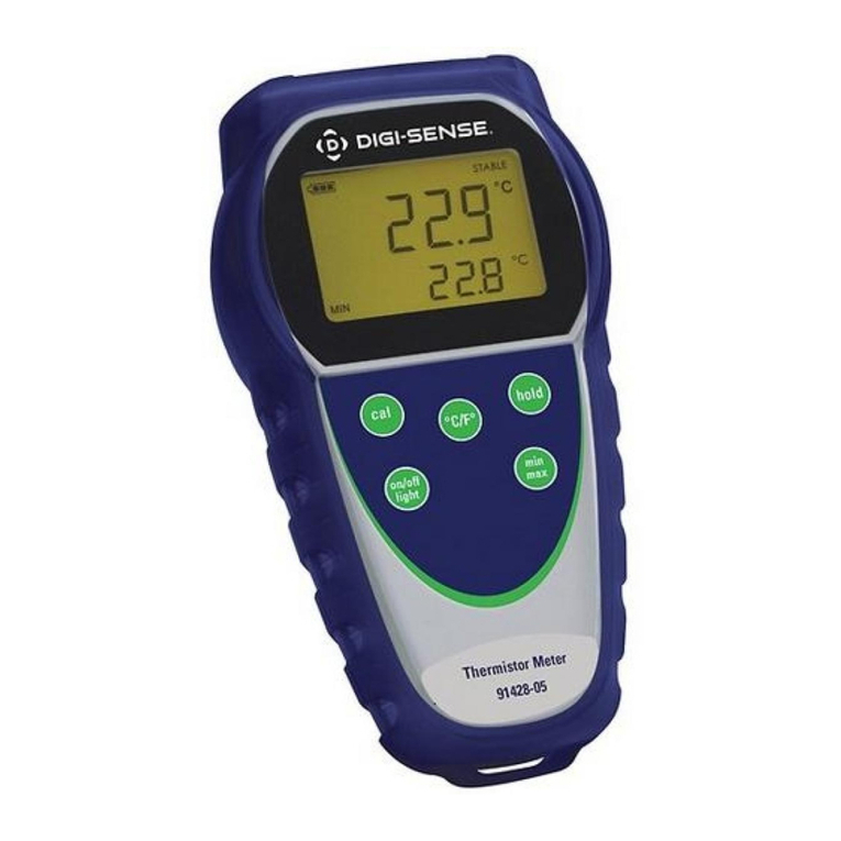 Digi-Sense J User manual