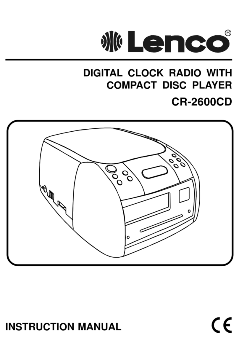 LENCO CR-2600CD User manual