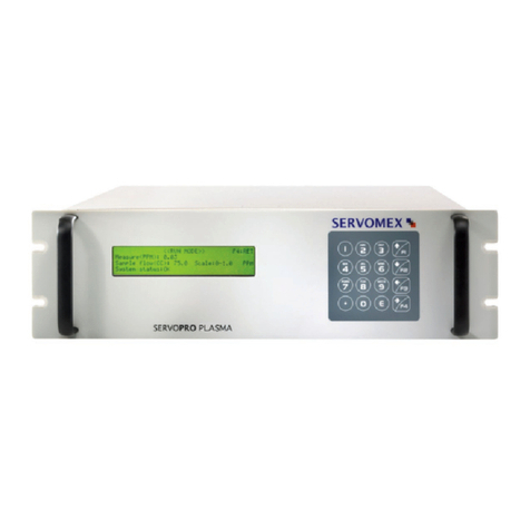 Servomex SERVOPRO Plasma User manual