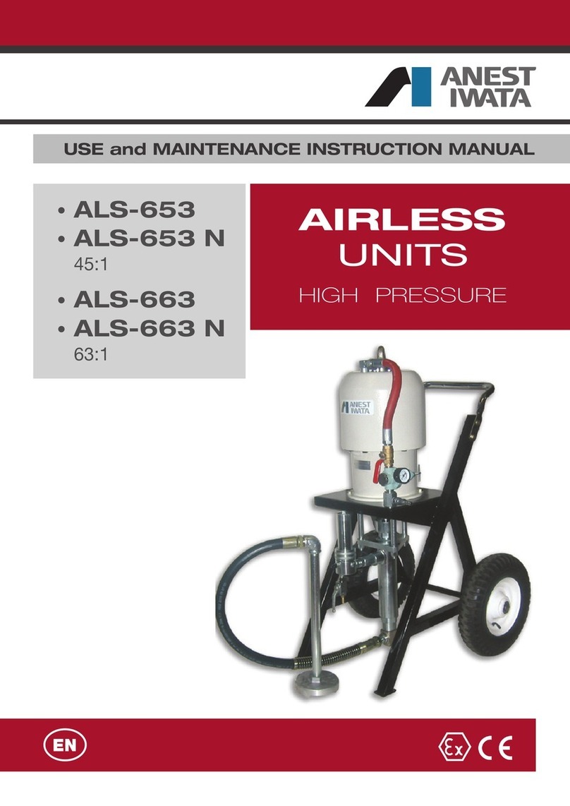 Anest Iwata ALS-653 Use and maintenance instruction manual Anest Iwata ALS-653 Use and maintenance instruction manual