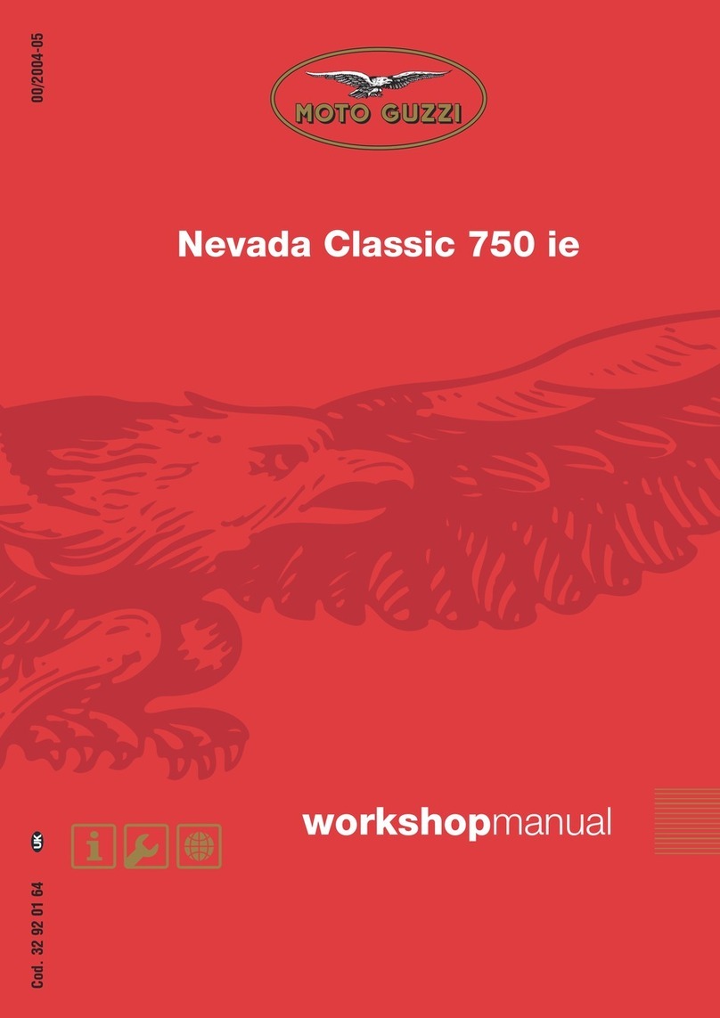 MOTO GUZZI Nevada Classic 750 ie 2004 Instruction manual