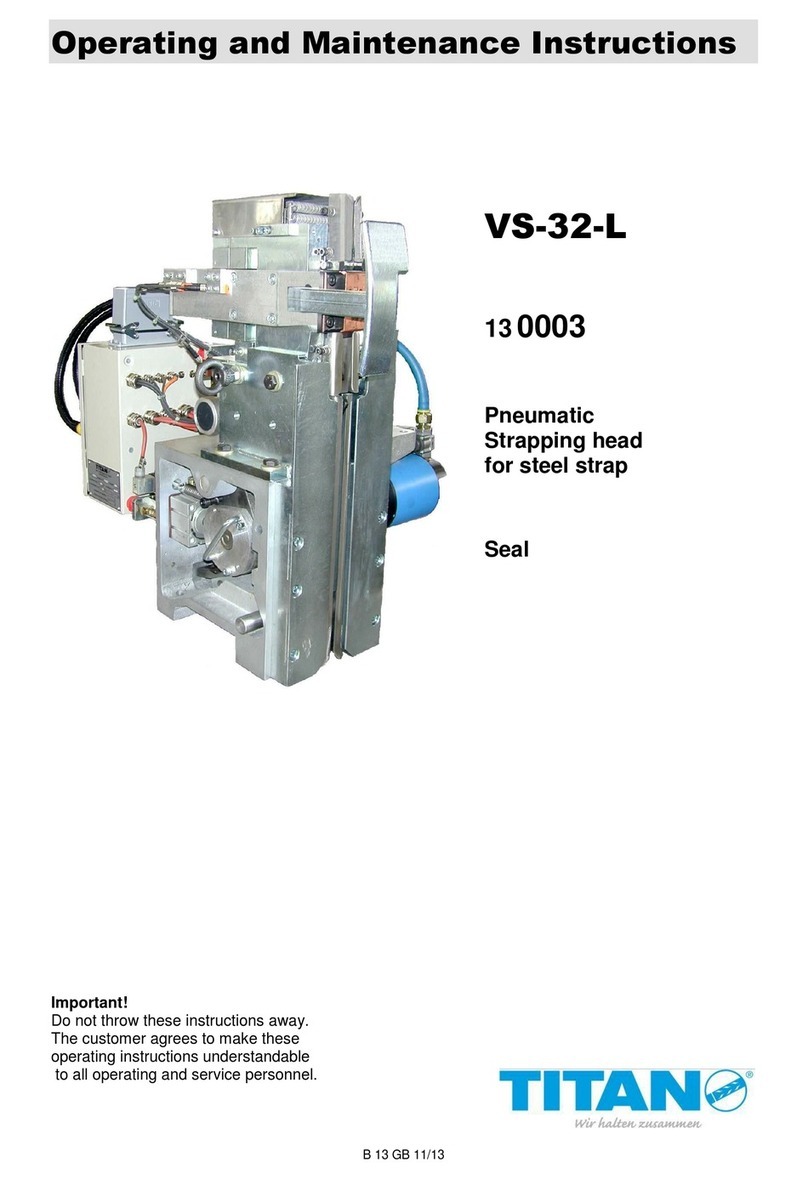 Titan VS-32-L Operating and maintenance instructions