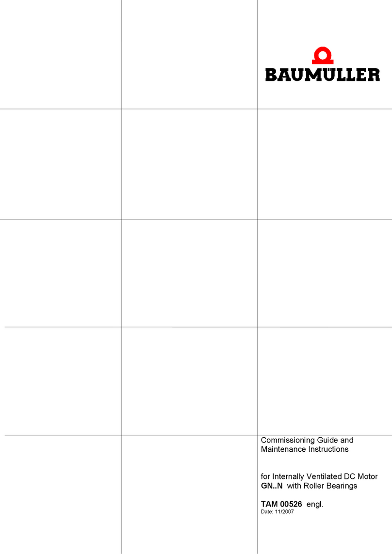 Baumuller GNA 100 User manual