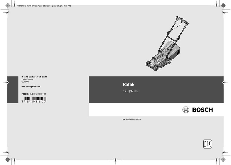 Bosch Rotak 32 LI S User manual