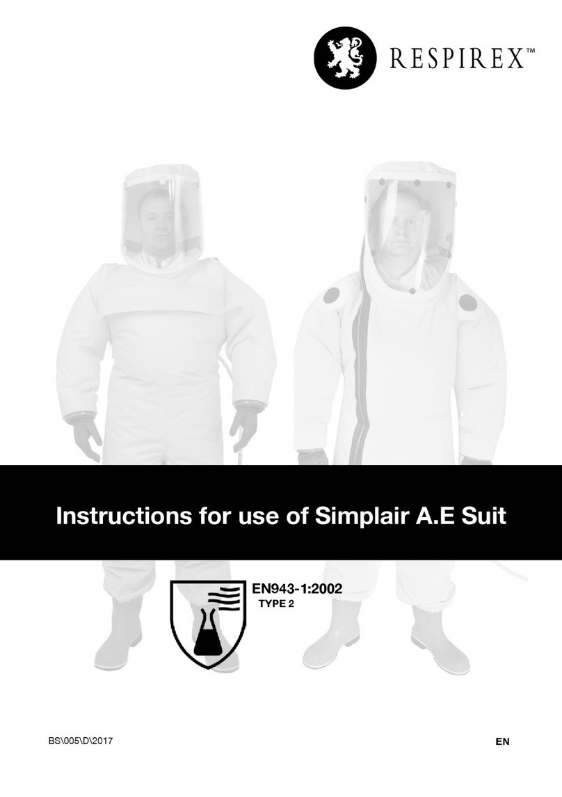 Respirex Simplair User manual