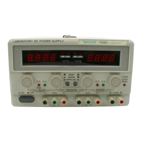 Tektronix PS280 Service & reference guide