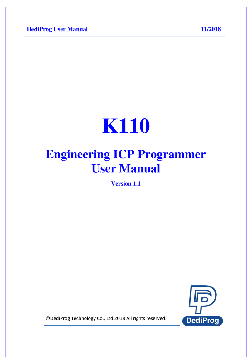 DediProg StarProg-ATE User manual
