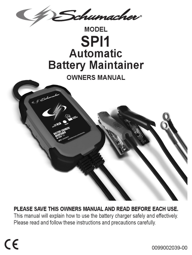 Schumacher SPI1 owner's manual