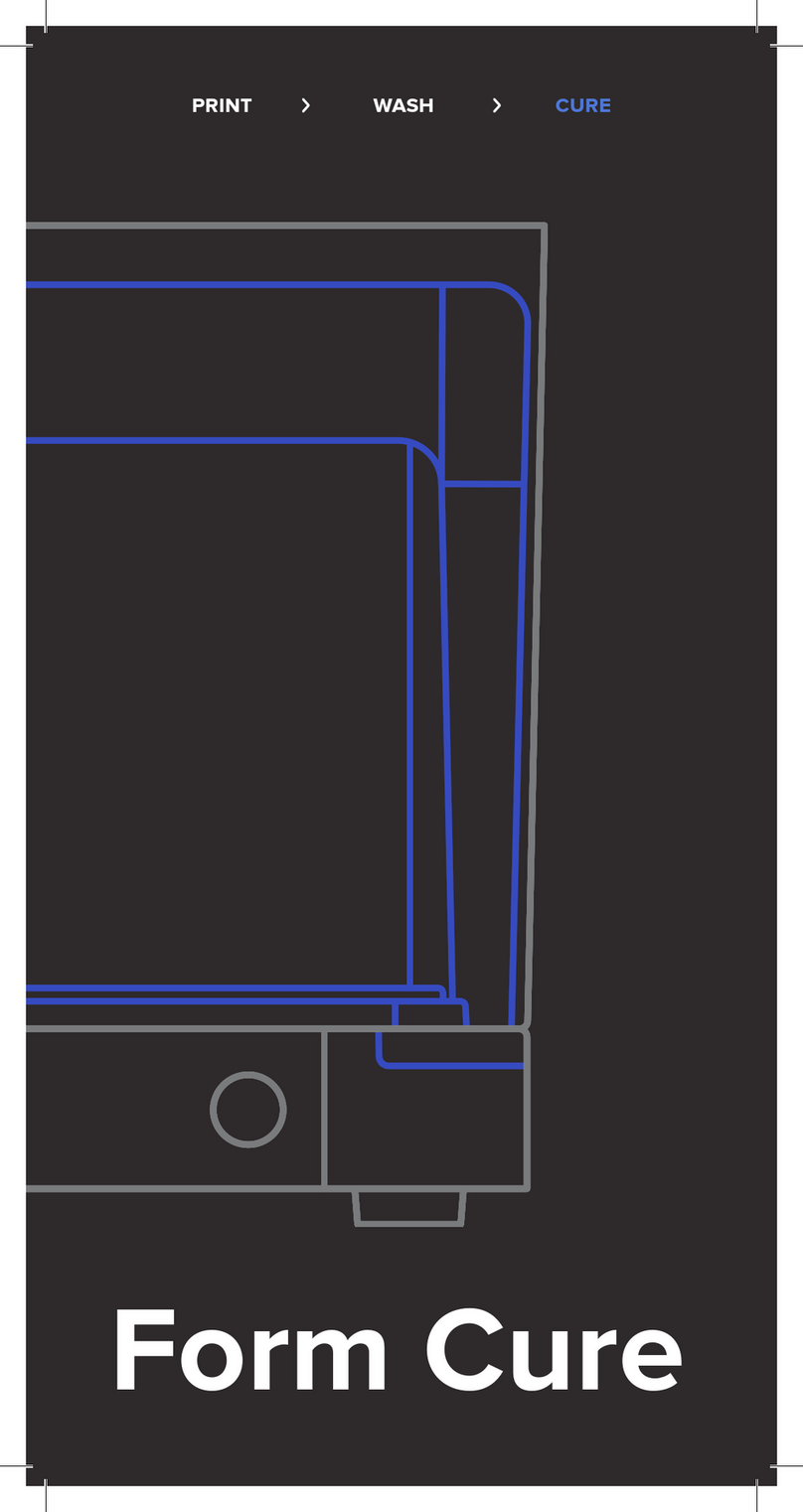 formlabs Form Cure quick start guide