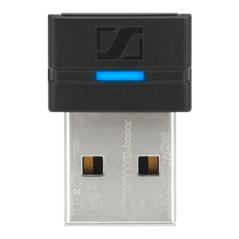 Sennheiser BTD 800 USB quick guide