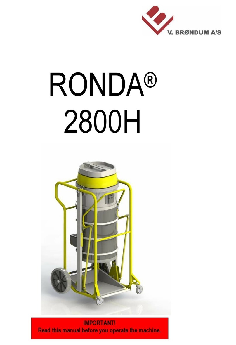 V.Brøndum RONDA 2800H user manual