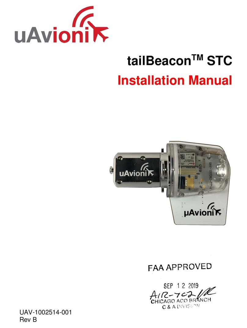 uAvionix tailBeacon STC installation manual