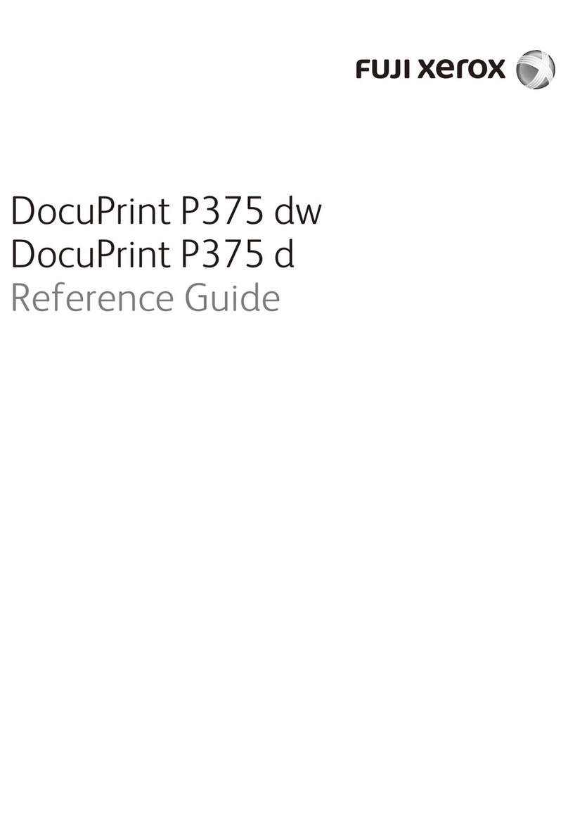 Fuji Xerox DocuPrint P375 dw User manual