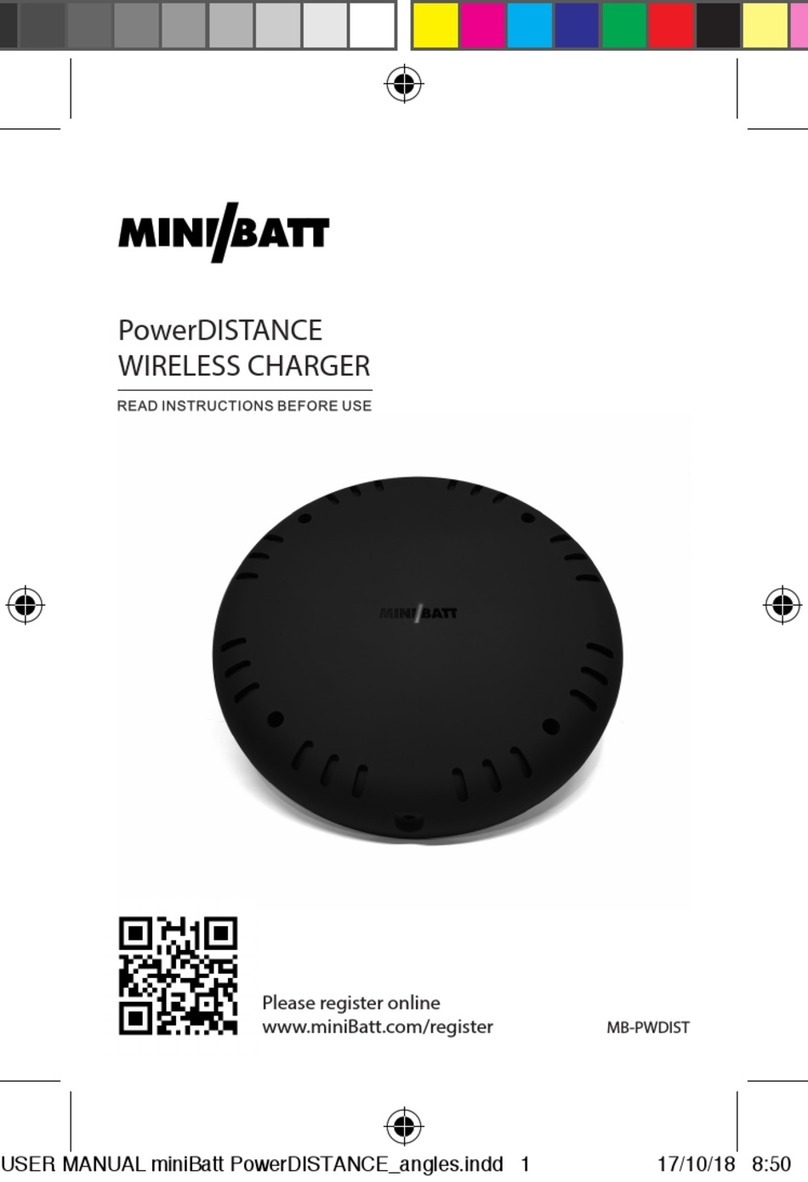 miniBatt PowerDISTANCE User manual