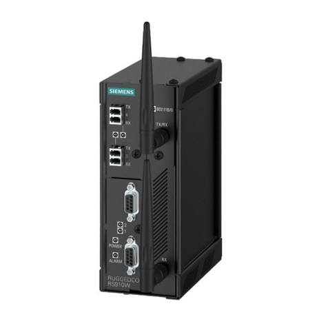 Siemens RUGGEDCOM RS910W installation guide