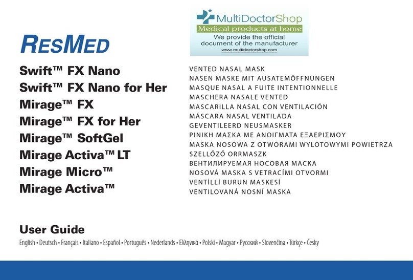 ResMed Swift FX Nano user guide