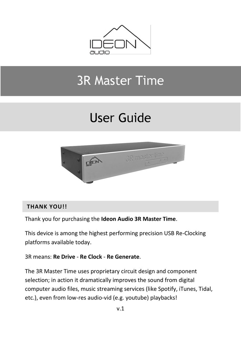 Ideon Audio 3R Master Time user guide