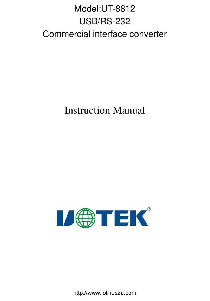 UTEK UT-8812 instruction manual