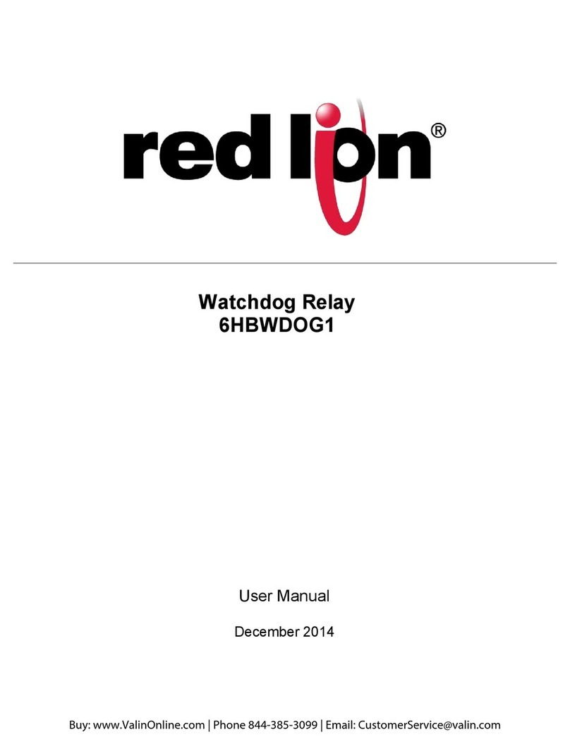 red lion Watchdog 6HBWDOG1 user manual