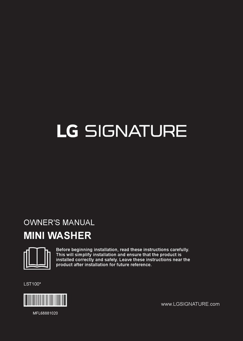 LG SIGNATURE LST100 Series owner's manual
