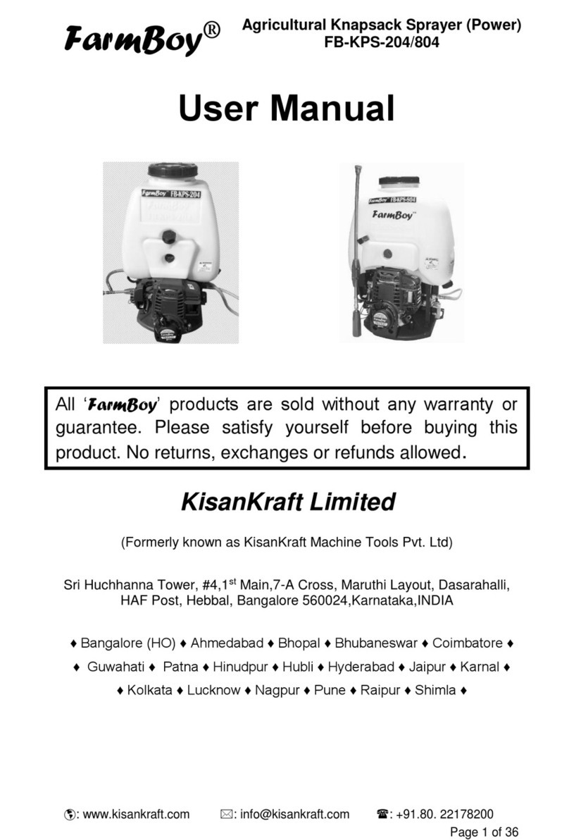 KISANKRAFT FarmBoy FB-KPS-204/804 user manual