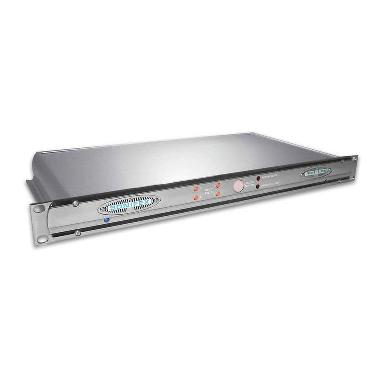 Sonifex Net-Log User handbook