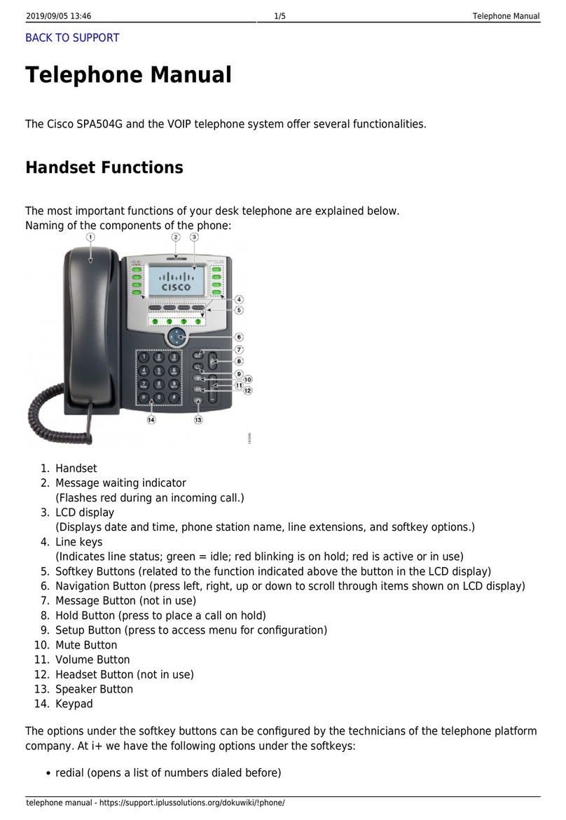 Cisco Small Business Pro SPA 504G User manual