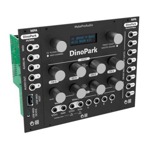 MakeProAudio Dino Park Series quick start guide