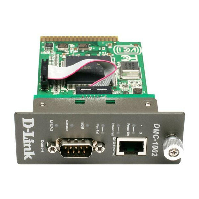 D-Link DMC-1002 User manual D-Link DMC-1002 User manual