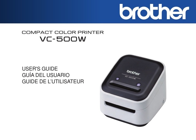 Brother VC-500W User manual